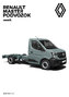 Cenník Renault Master Podvozok