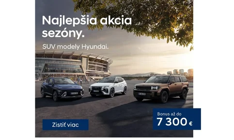 Najlepšia akcia sezóny. Bonusy až do 7 300 €! Získajte nový Hyundai s 0% úrokom. Najlepšia akcia sezóny. Bonusy až do 7 300 €! Získajte nový Hyundai s 0% úrokom.